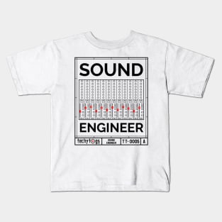 Sound Engineer Kids T-Shirt